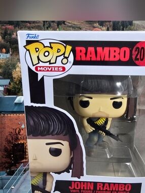 Funko Pop! Vinyl: John Rambo #2003 (Nib) With Pop Protector